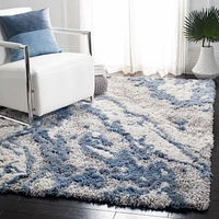 SAFAVIEH Horizon Konstantinos Abstract Shag Area Rug