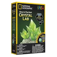 Labo cristal qui brille dans le noir National Geographic