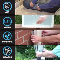 Alien Shield Ultra Durable Water-Proof Tape, 3 Pack, 5 Feet Rolls, Tape