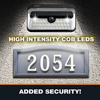 Lumière Murale Solaire Extérieure Sans Fil à DEL Bell + Howell Bionic – Ensemble de 2 Lumière Murale Extérieure