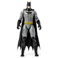 Batman 12-inch Action Figure (Black Suit), Kids Toys for Boys and Girls Ages 3 and up