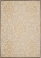 Safavieh Courtyard Jennifer Damask Outdoor Area Rug