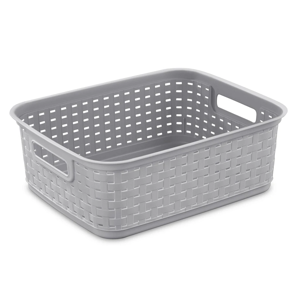 Sterilite short Weave Basket, Ea