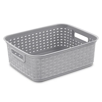Sterilite short Weave Basket, Ea
