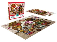Buffalo Games Charles Wysocki Teddy Friends 300 Piece Jigsaw Puzzle