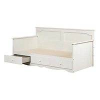 Meubles South Shore, collection Summer Breeze, Lit divan avec rangement