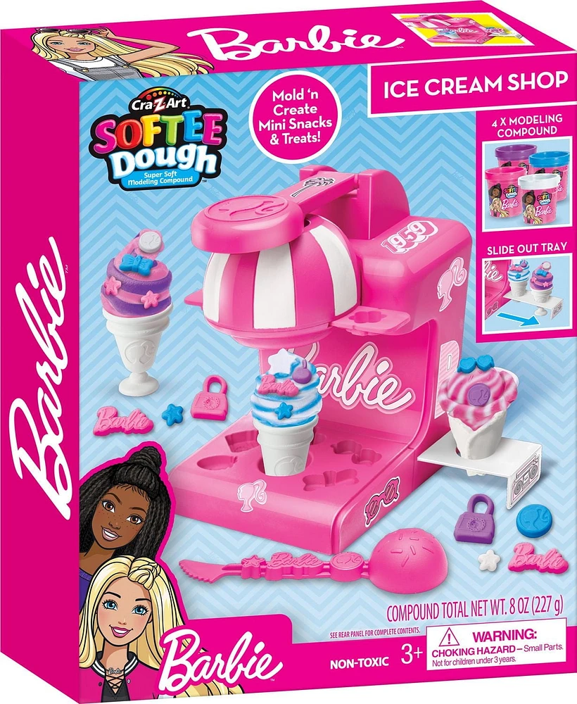 Softee Dough Barbie Ice Cream Ensemble De Jeu Barbie Softee Dough Ensemble