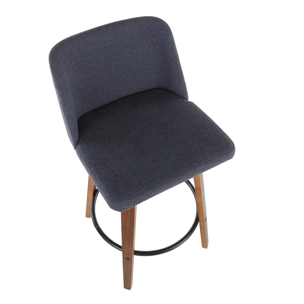 Tabouret à hauteur de comptoir Toriano de LumiSource, Ensemble de 2