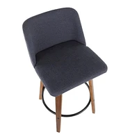 Tabouret à hauteur de comptoir Toriano de LumiSource, Ensemble de 2
