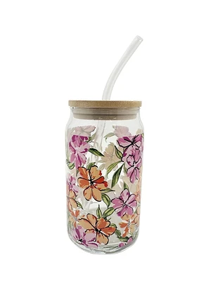 Mainstays Can feuille de verre rose