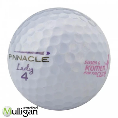 Mulligan - 12 balles de golf récupérées Pinnacle Golf balls Pinnacle 4A, Mauve