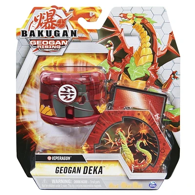 Bakugan Geogan Deka, Viperagon, Figurine transformable géante à collectionner, pour les enfants à partir de 6 ans