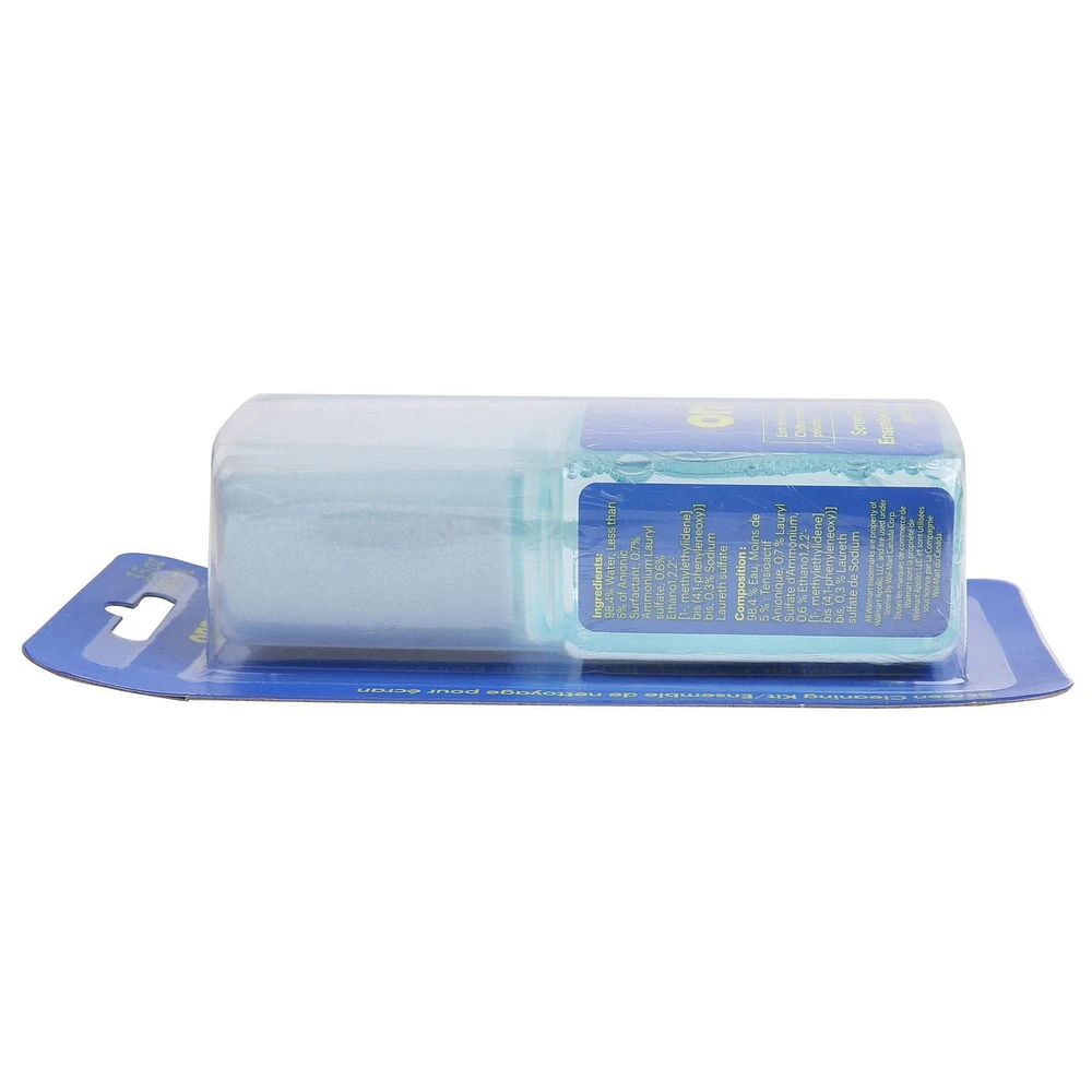 Trousse de nettoyage d’écran de 2 pièces, 3,5 oz. onn. Avec chiffon non pelucheux