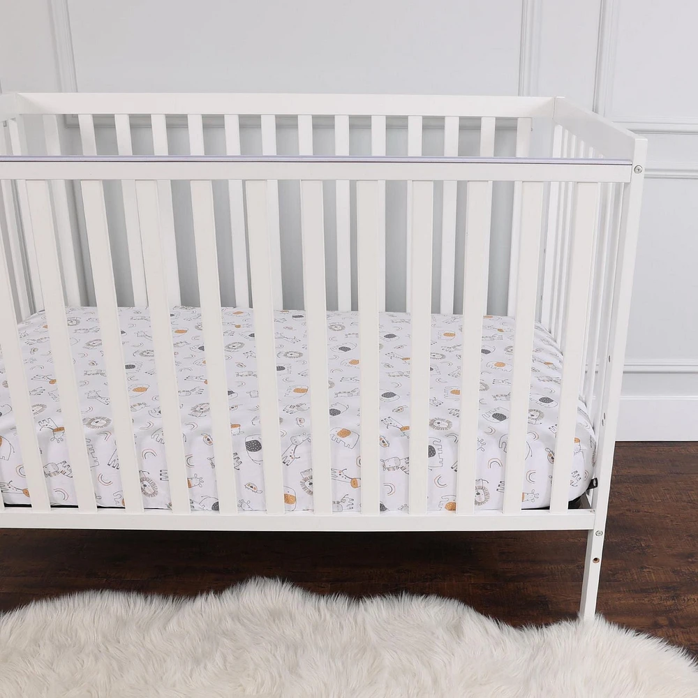 Drap-housse en coton George Baby