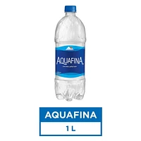 Aquafina Purified Water, 1L Bottle, 1L