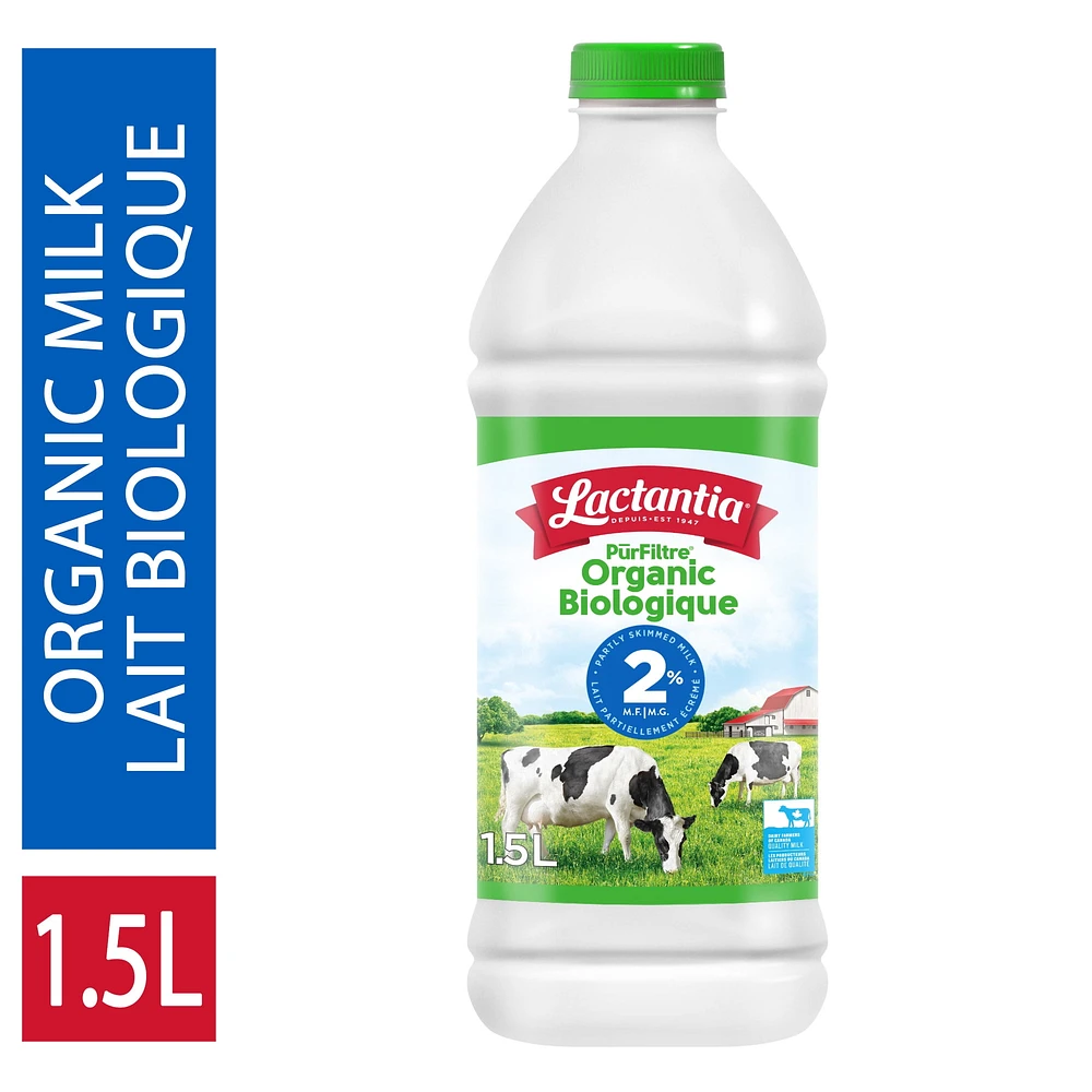 Lactantia Organic Milk 2%, 1.5L