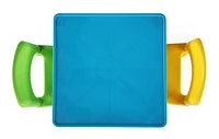 Humble Crew Kids Lightweight Table and Chair Set (2 Chairs Included)