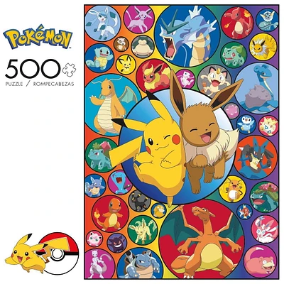 Buffalo Games - Entertainment Series - Pokemon Bubble - 500 Piece Jigsaw Puzzle