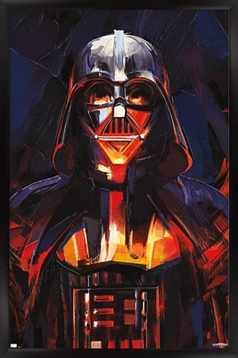 Star Wars: Obi-Wan Kenobi - Darth Vader Painting Wall Poster, 22.375" x 34"
