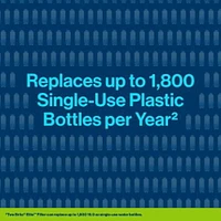 Filtre de rechange Brita Elite, réduit plus de 30 contaminants tout en conservant les minéraux sains, certifié par la WQA pour la réduction du plomb, des microplastiques, du chrome et du chlore, dure