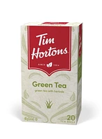 Tim Hortons Green Tea, 20 Tea Bags 40g(1.4oz)