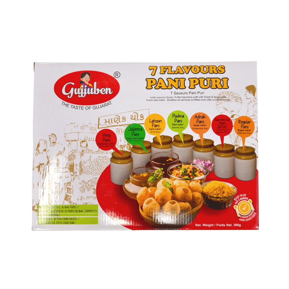 7 FLAVOR PANIPURI - FRENCH EVEREST 7 SAVEURS PANIPURI