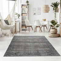 Tapis d'intérieur abstrait géométrique de la collection Rug Branch Sakarya