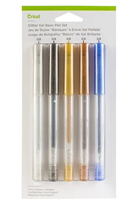 Ensemble de stylos Cricut Glitter Gel Basics