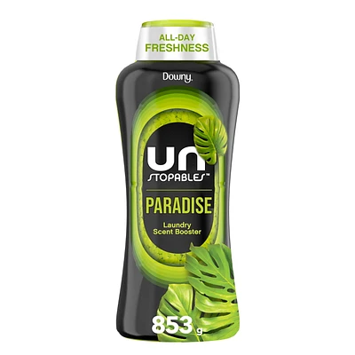 Perles de rehausseur de parfum pour lessive Downy Unstopables, parfum Paradis, perles pour la lessive pour protéger contre les odeurs, perles rehausse-parfum Downy, rehausseurs de parfum pour lessive 853G