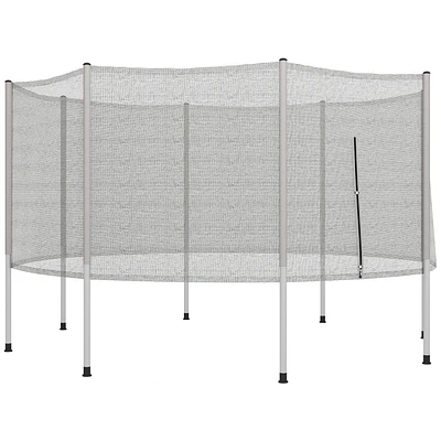 Soozier 14ft Frence Replacement Round Trampoline Enclosure（Net Enclosure Only）