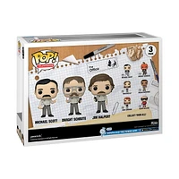 Funko Pop! TV: The Office - Utica Prank 3-Pack Vinyl Figure (Walmart Exclusive)