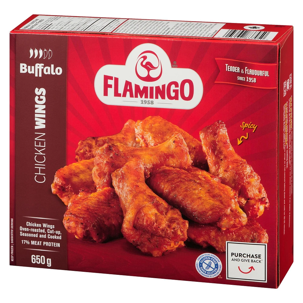 Flamingo Buffalo Chicken Wings