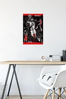 Michael Jordan - Sketch Wall Poster, 22.375" x 34" Framed