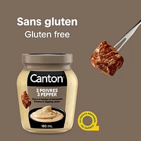 Canton 3 Pepper Fondue and Dipping Sauce, 180 ML