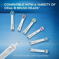 Oral-B Vitality FlossAction Electric Rechargeable Toothbrush with 2 Brush Heads, 2 FlossAction brush heads, Rechargeable handle, charger