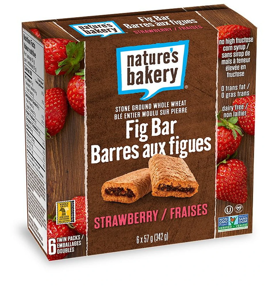 Nature's Bakery Whole Wheat Fig bar Strawberry