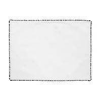 Thyme & Table Placemat, White Pom, Textiles