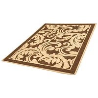 MAINSTAYS Stratton Brown Mat, 3'x4', stain resistant