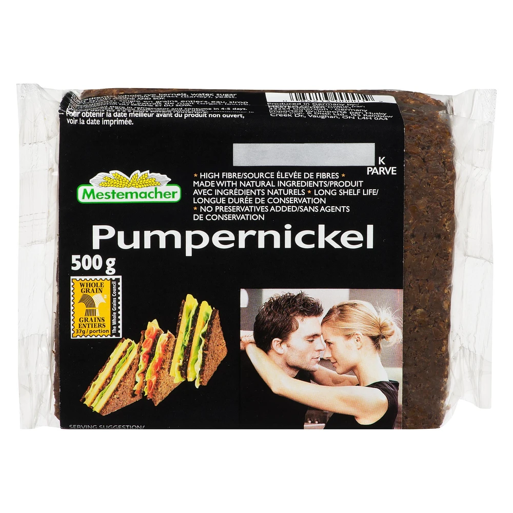 Mestemacher Pumpernickel Bread, 500 g