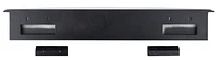 kieragrace Providence Morris Half Moon Shelf - Black, Matte Finish