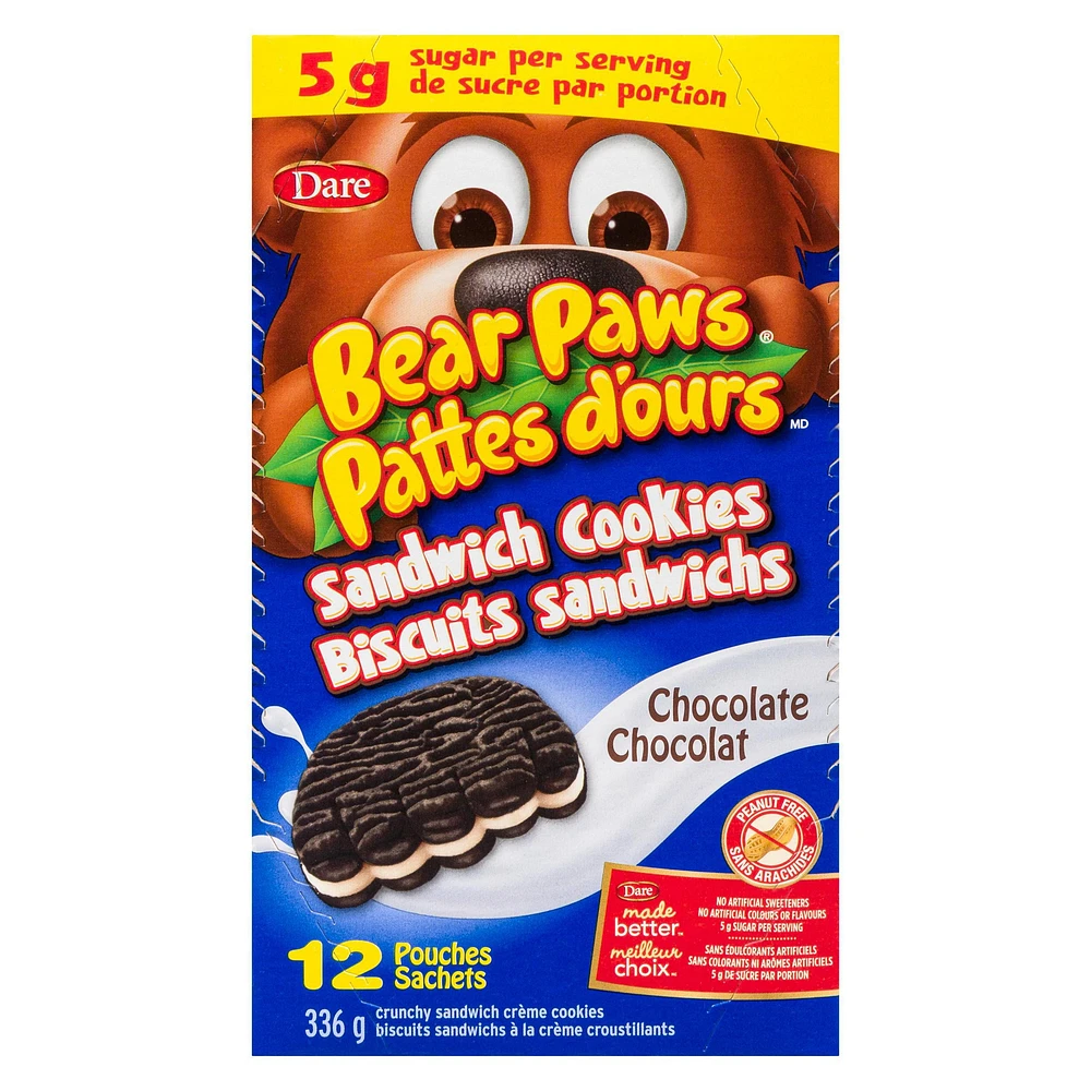 Bear Paws Sandwich Crème Family Pack