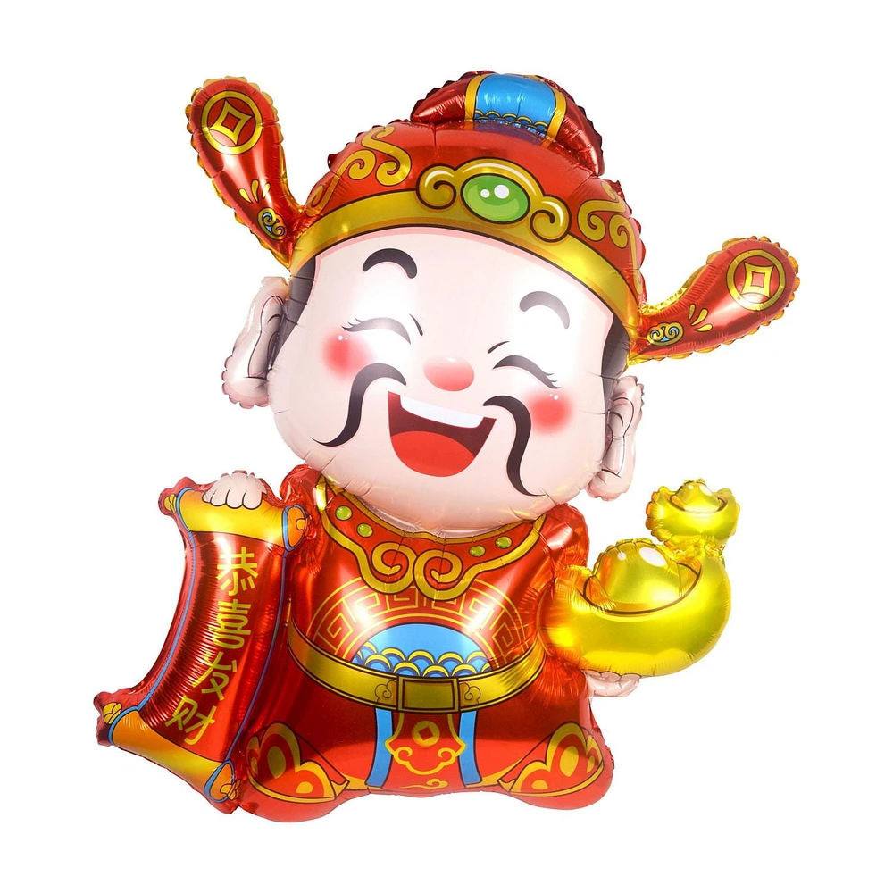 Giant God of Fortune Foil Balloon