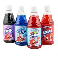 Kool-Aid 16-oz Snow Cone Syrup, Assorted Flavour 4 Pack