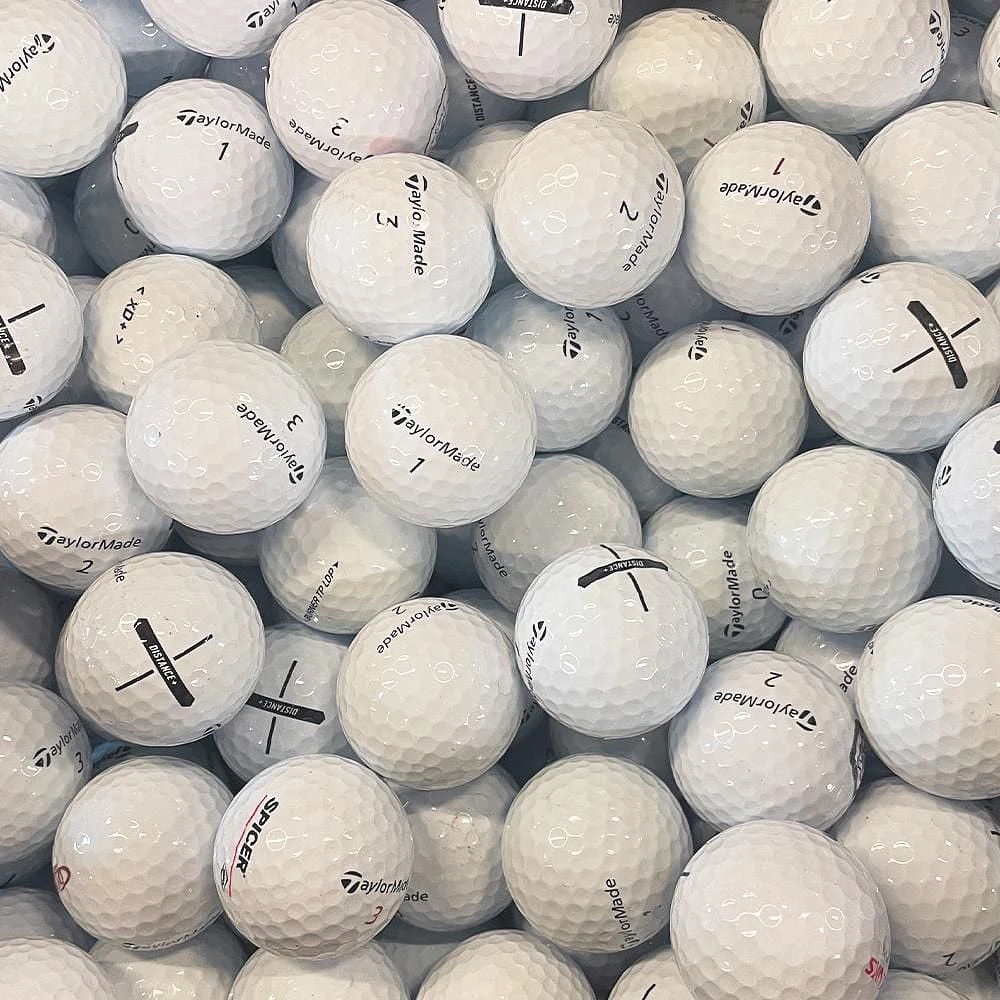Mulligan - 100 Taylormade Mix AAA Recycled Used Golf Balls, White