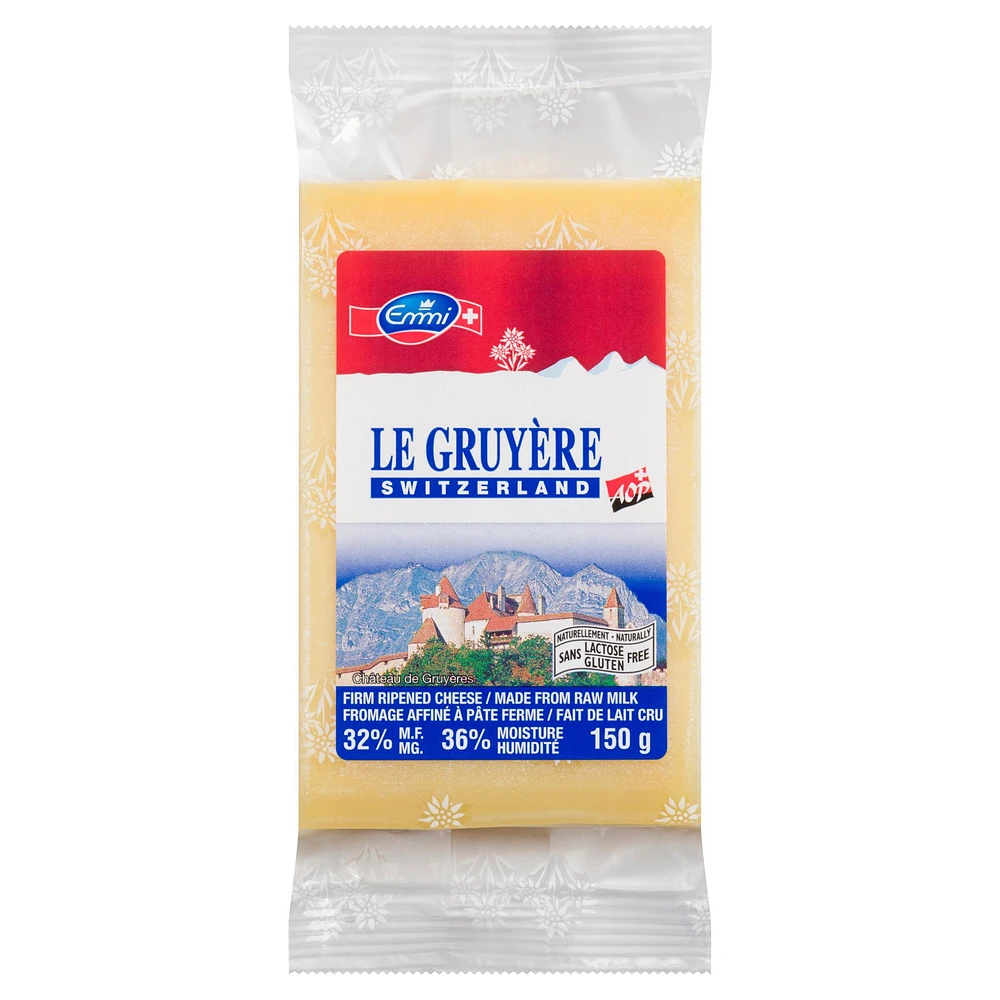 Emmi Switzerland Gruyere Cheese, 150 g