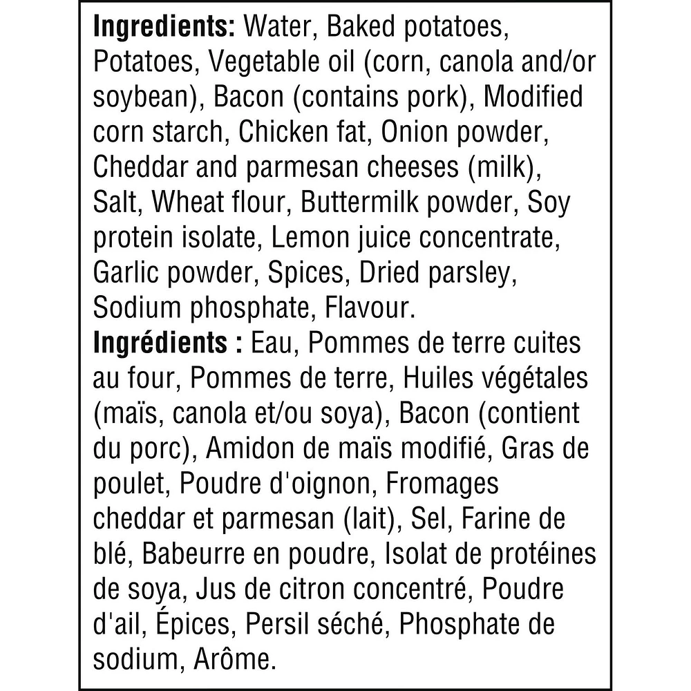 Campbell's® Chunky® Baked Potato with Bacon Ready to Serve Soup, Shelf Stable, Campbell's Chunky Baked Potato with Bacon Ready to Serve Soup 515 mL