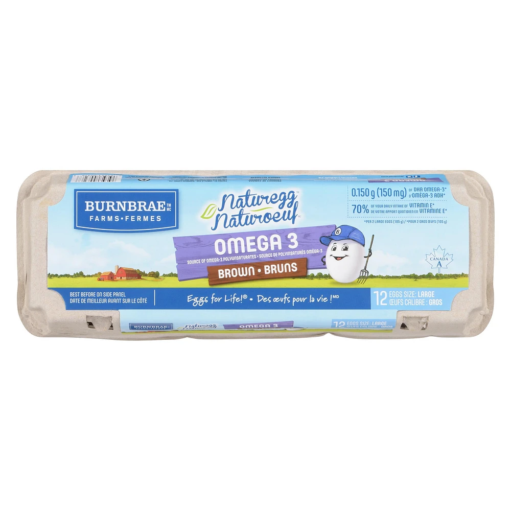 Naturoeuf Gros Oeufs Brun Oméga-3