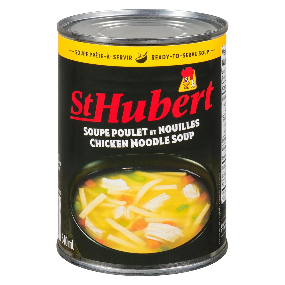 St-Hubert Chicken Noodle Soup, STH Chicken noodle soup 540 mL