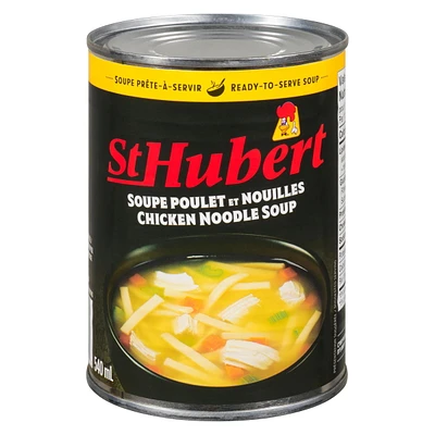 St-Hubert Chicken Noodle Soup, STH Chicken noodle soup 540 mL