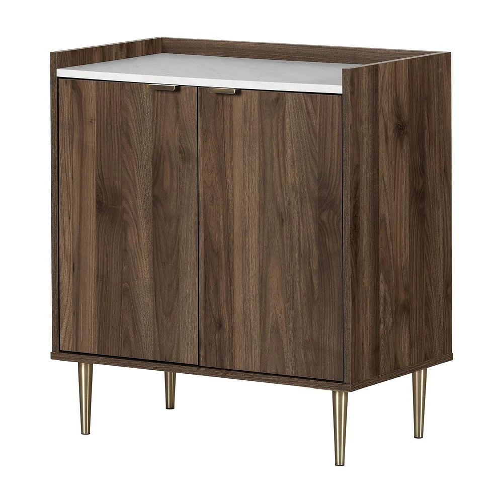 Armoire de rangement avec 2 portes de la collection Maliza South Shore